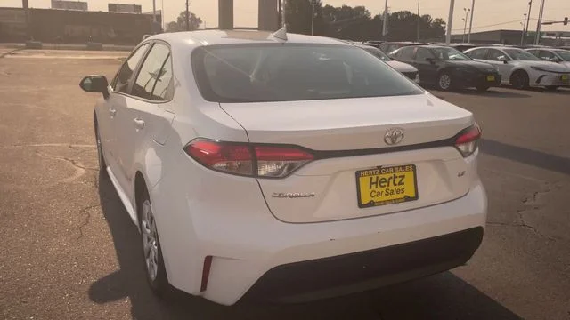 Used 2024 White Toyota LE image 8