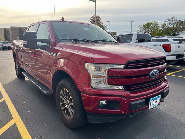 Used 2018 Red Ford Lariat image 1