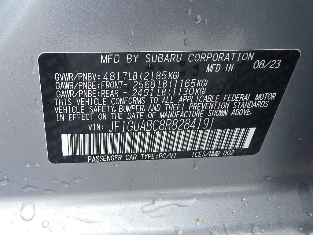 Used 2024 Ice Silver Metallic Subaru  image 35