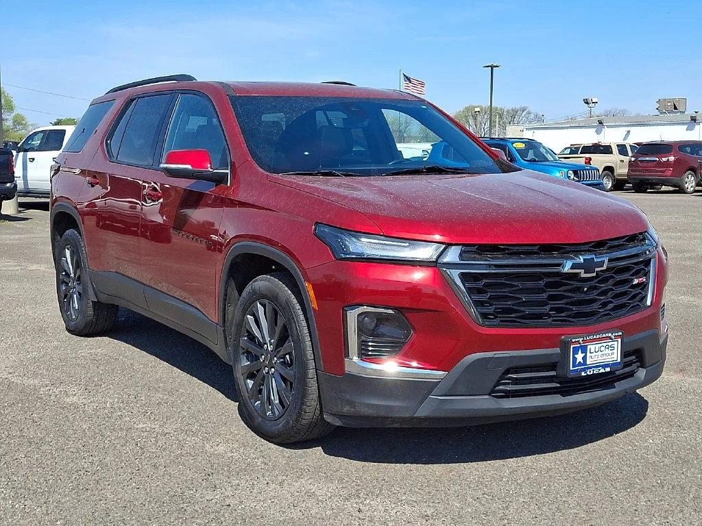Used 2023 Radiant Red Tintcoat Chevrolet RS image 2