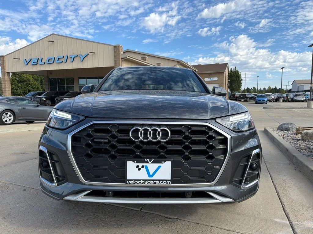 Used 2023 Gray Audi 45 S line Premium image 3