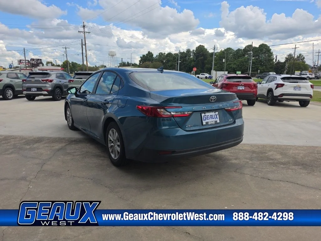Used 2025 Blue Toyota LE image 6