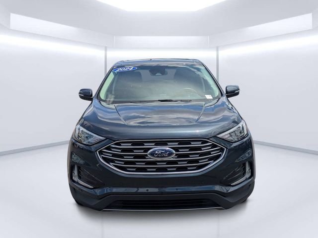 Used 2024 Blue Ford Titanium image 8