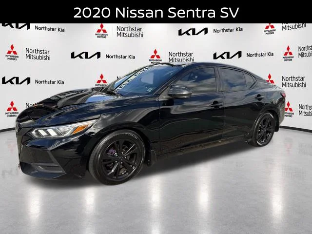 Used 2020 Nissan Sentra SV with VIN 3N1AB8CV8LY273043 for sale in Woodside, NY