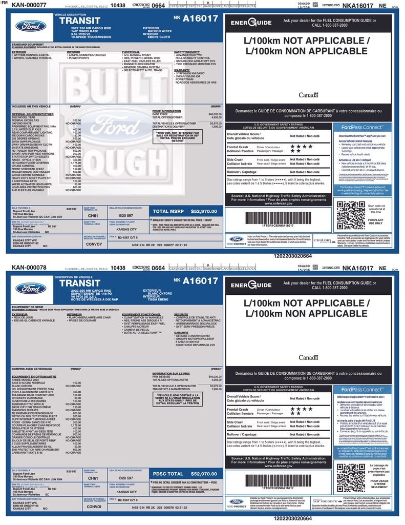 Used 2022 White Ford Base image 22