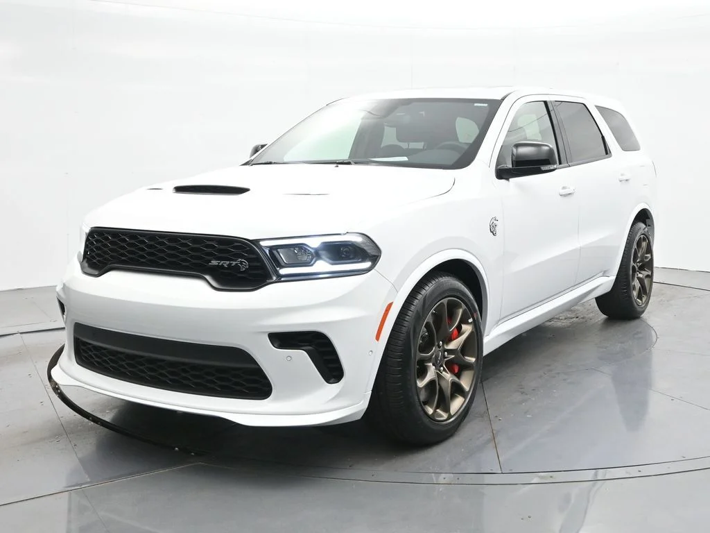 New 2026 White Knuckle Clear-Coat Exterior Paint Dodge SRT Hellcat image 1