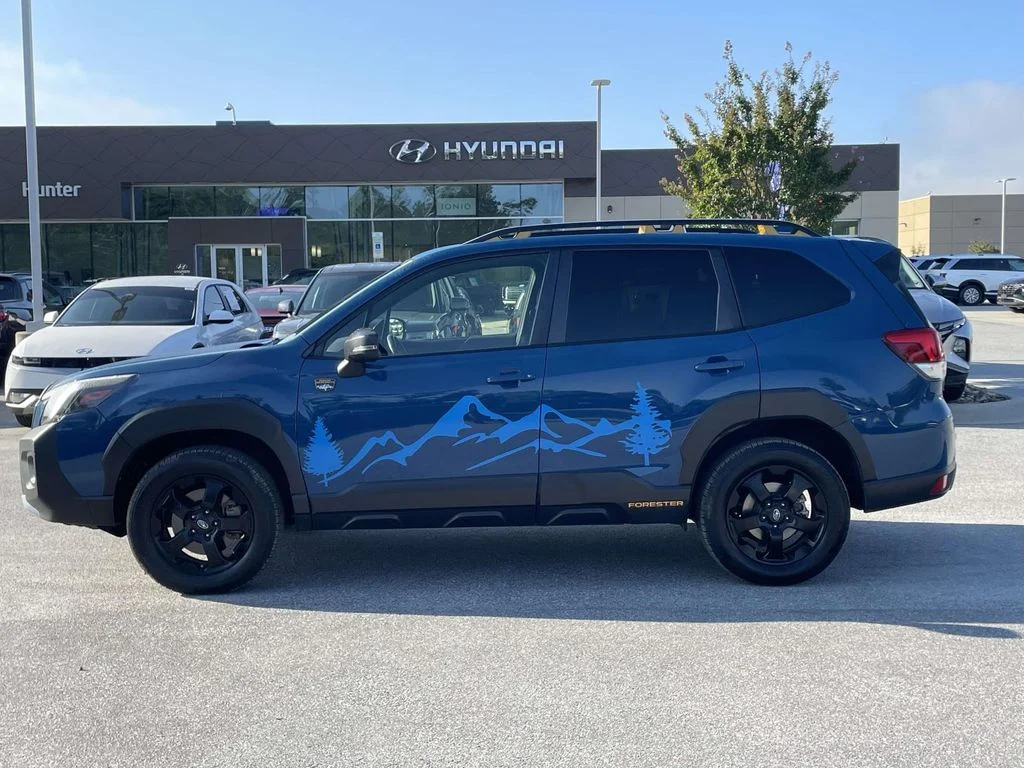 Used 2022 Geyser Blue Subaru Wilderness image 27