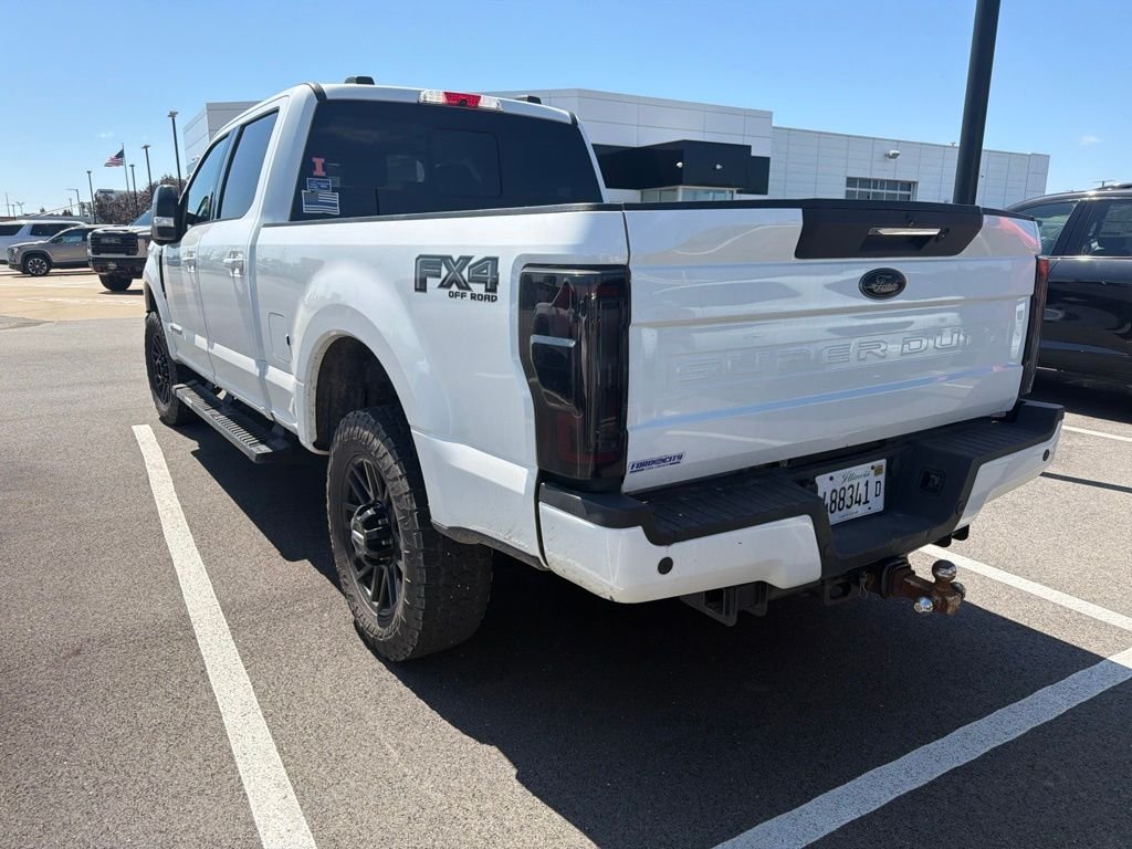 Used 2021 White Metallic Ford Lariat image 5