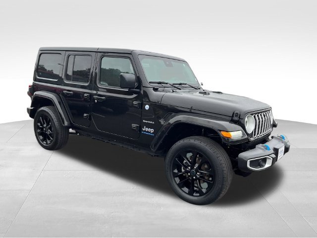 Used 2024 Black Jeep Sahara 4xe image 7