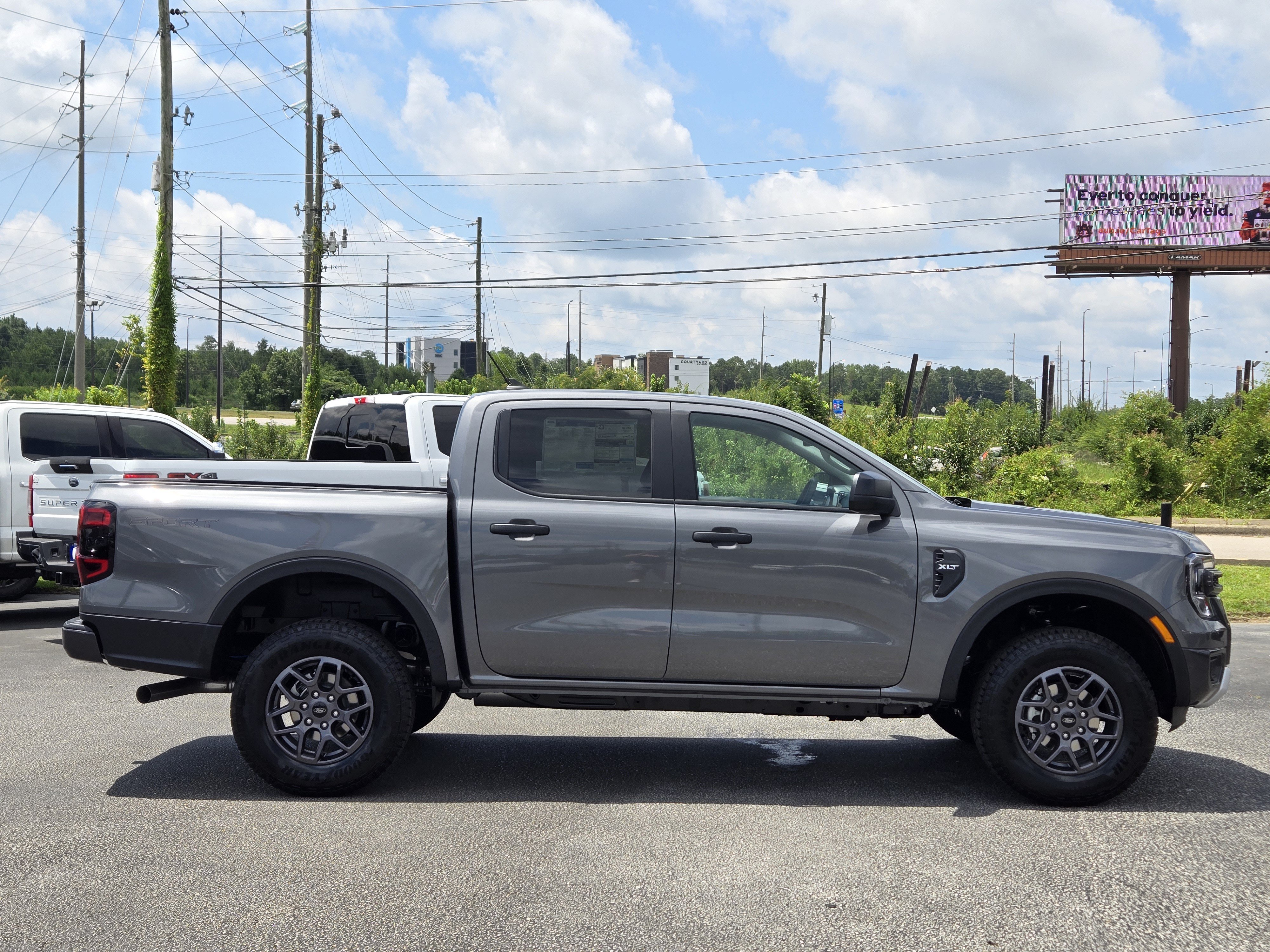 New 2026 Carbonized Gray Metallic FORD XLT image 7