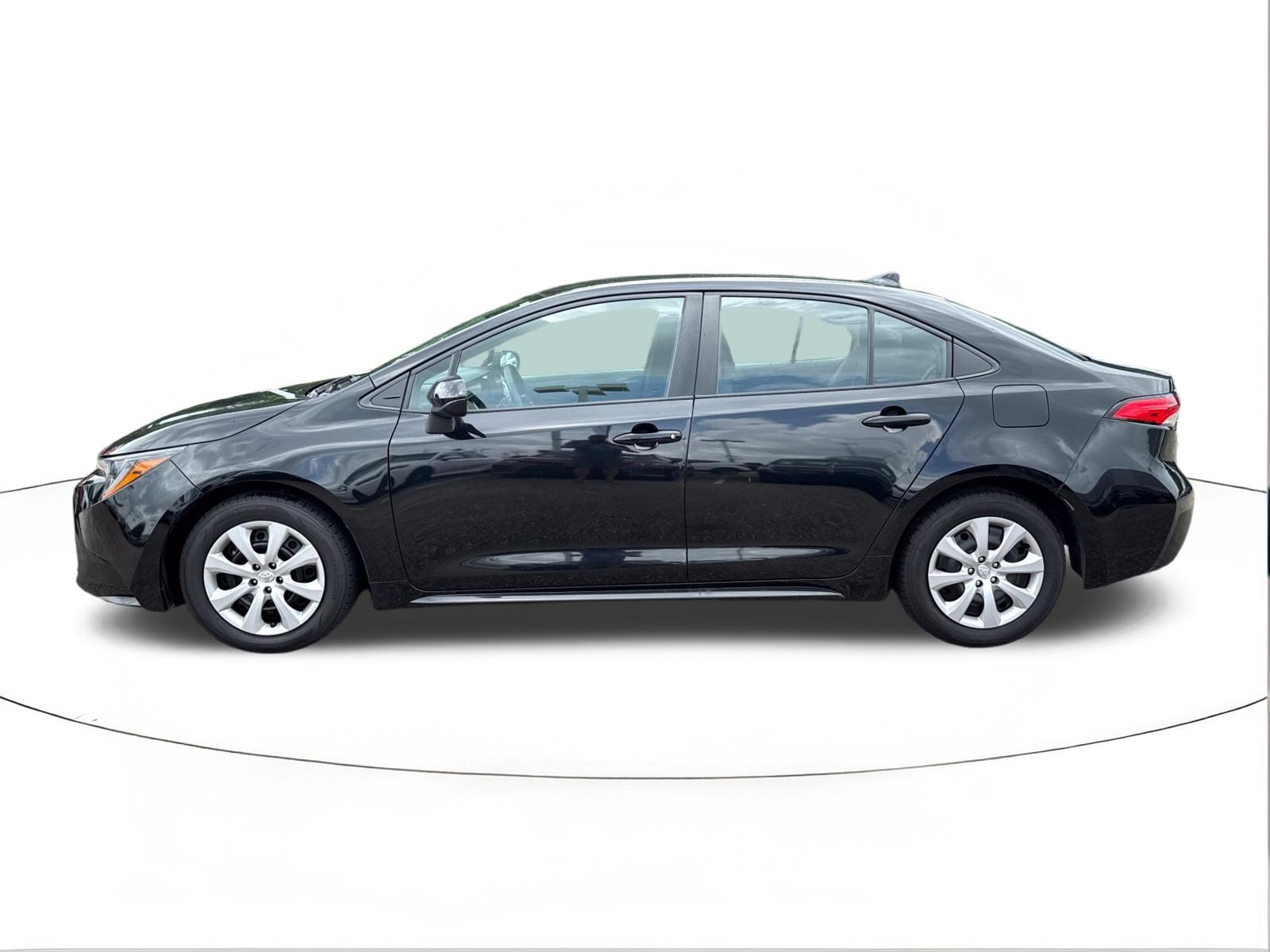 Used 2024 Midnight Black Metallic Toyota LE image 6