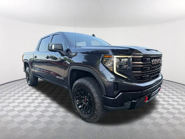 Used 2022 Titanium Rush Metallic GMC AT4X image 3