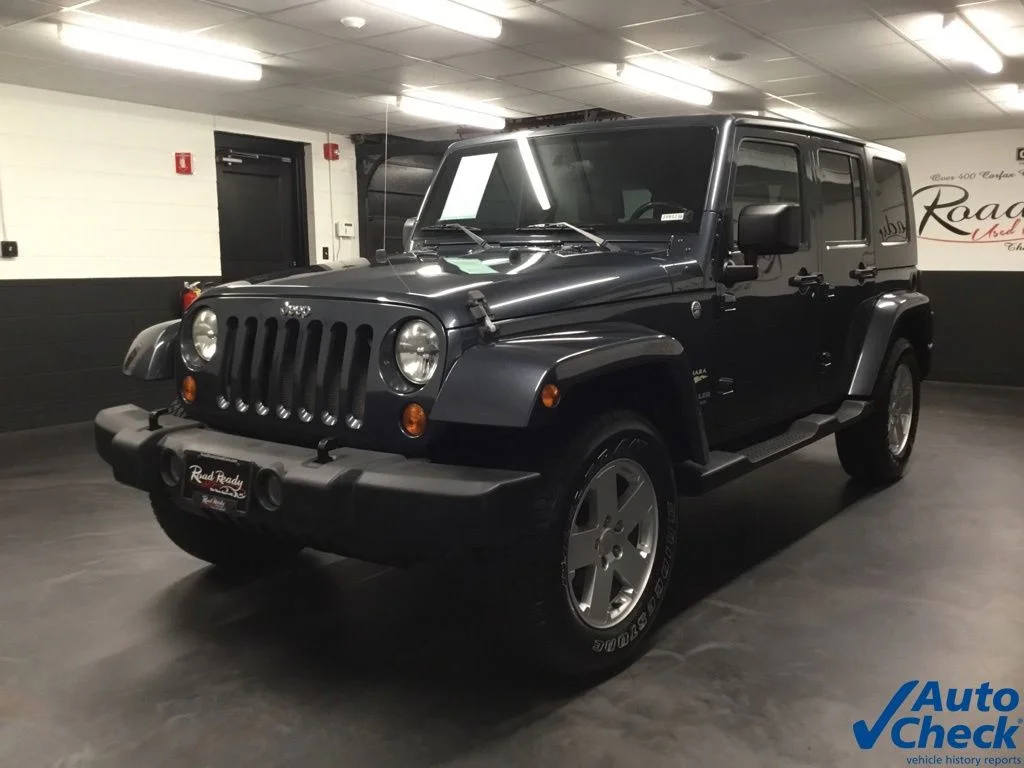 Used 2007 Blue Jeep Unlimited Sahara image 5