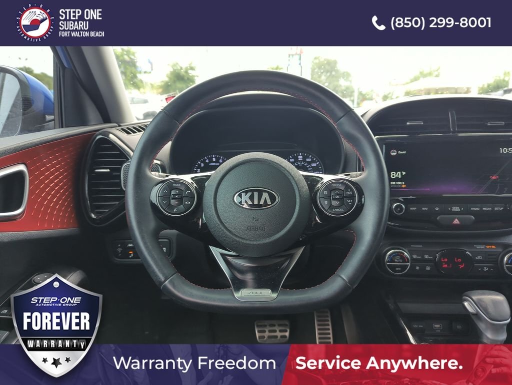 Used 2021 Blue Kia Turbo image 17
