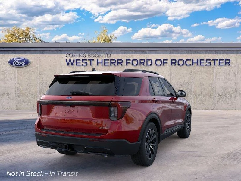 New 2026 Rapid Red Metallic Tinted Clearcoat Ford ST-Line image 8