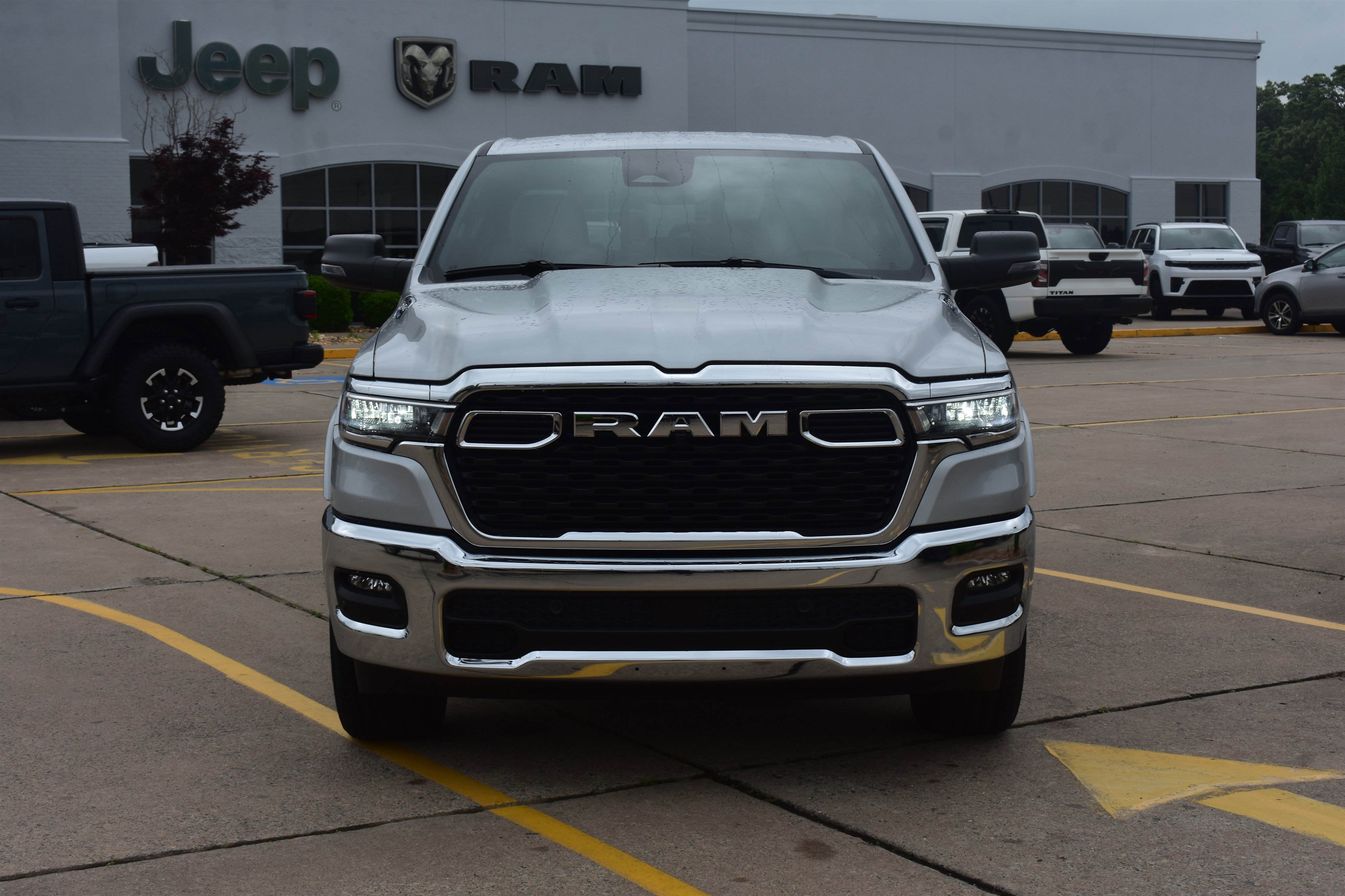 New 2026 Silver Zynith Exterior Paint RAM Big Horn image 2