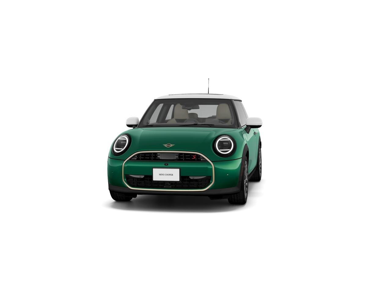 New 2026 British Racing Green IV Metallic MINI ICONIC image 3