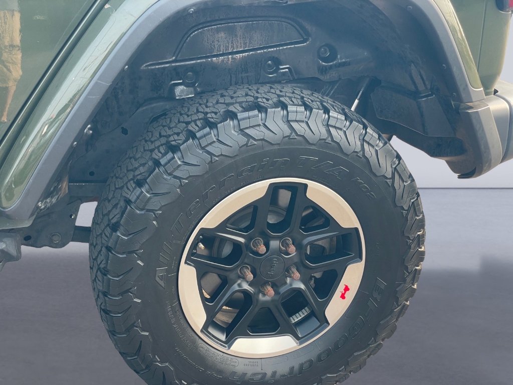 Used 2021 Sarge Green Clearcoat Jeep Unlimited Rubicon image 24