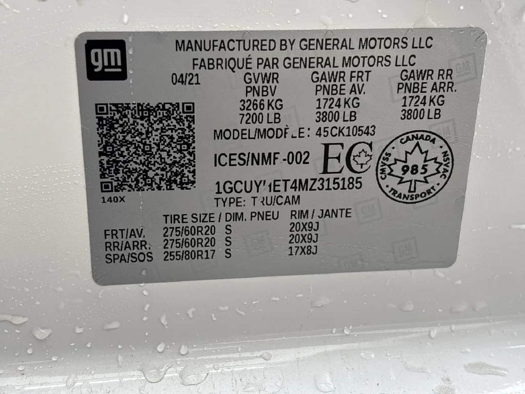 Certified Used 2021 Beige Chevrolet High Country image 15
