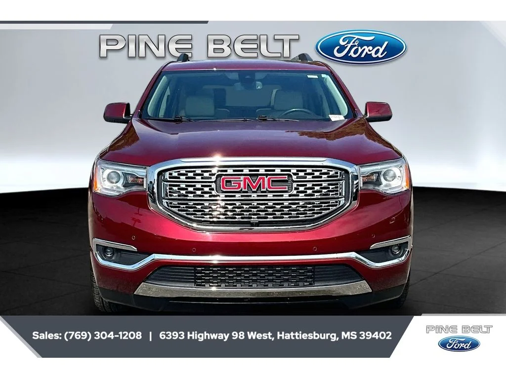 Used 2018 Crimson Red Tintcoat GMC Denali image 3