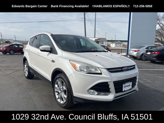Used 2013 Ford Escape SEL with VIN 1FMCU0HX5DUB02858 for sale in Council Bluffs, IA