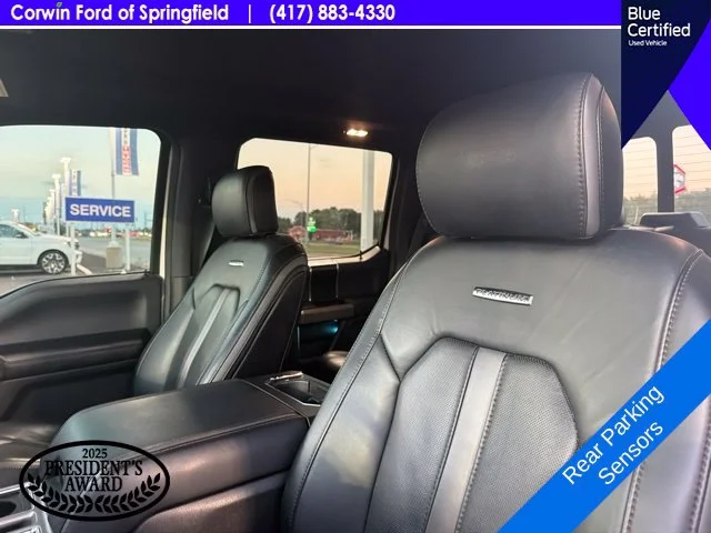 Used 2019 White Platinum Clearcoat Metallic Ford Platinum image 20