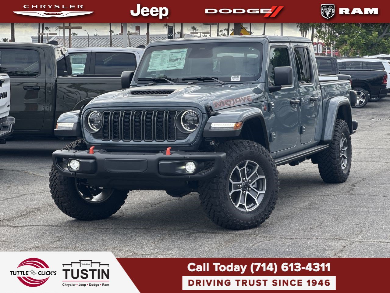 New 2026 Anvil Clear-Coat Exterior Paint Jeep Mojave X image 1