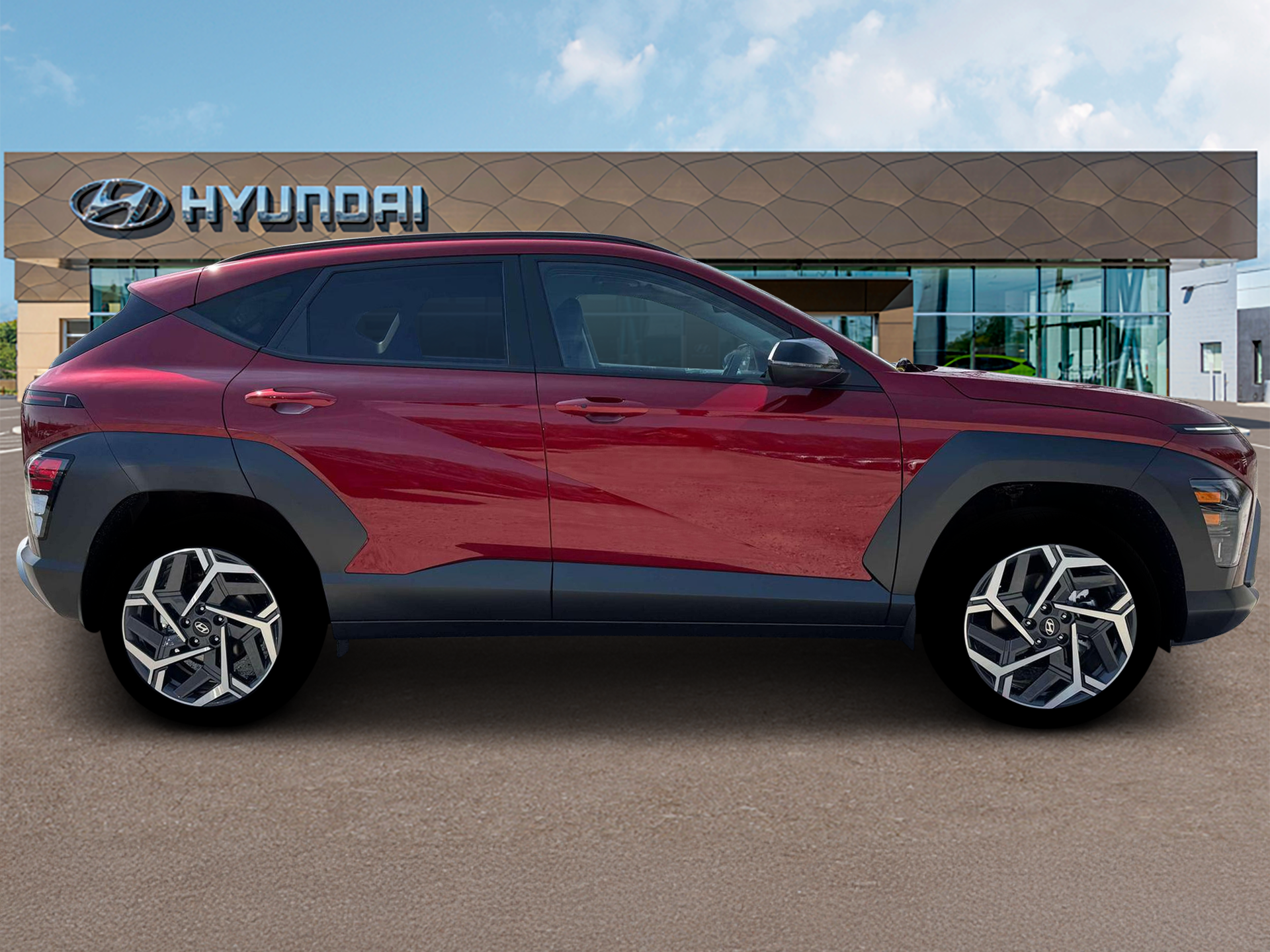 New 2026 Red Hyundai SEL Premium AWD image 9