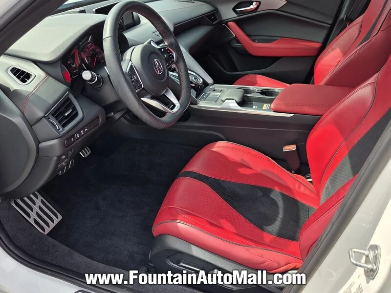 Used 2023 Platinum White Pearl Acura FWD W/A-SPEC PACKAGE image 8