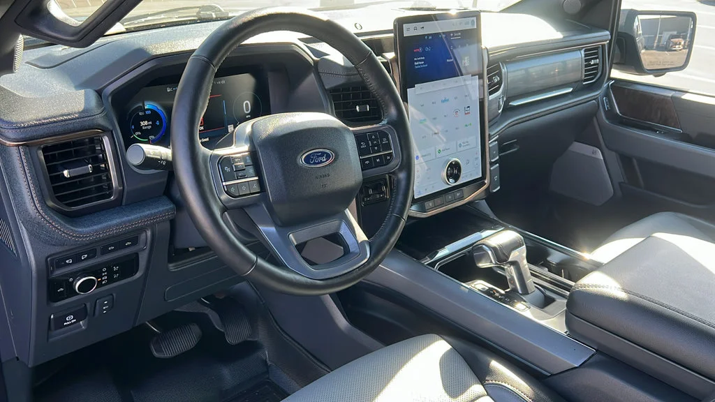 Certified Used 2023 Carbonized Gray Metallic Ford Lariat image 10