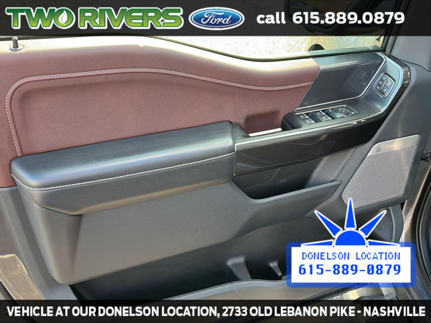 Used 2021 Carbonized Gray Metallic Ford LARIAT image 25