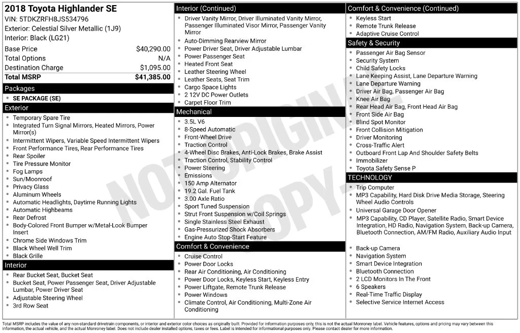Used 2018 Silver Toyota SE image 42