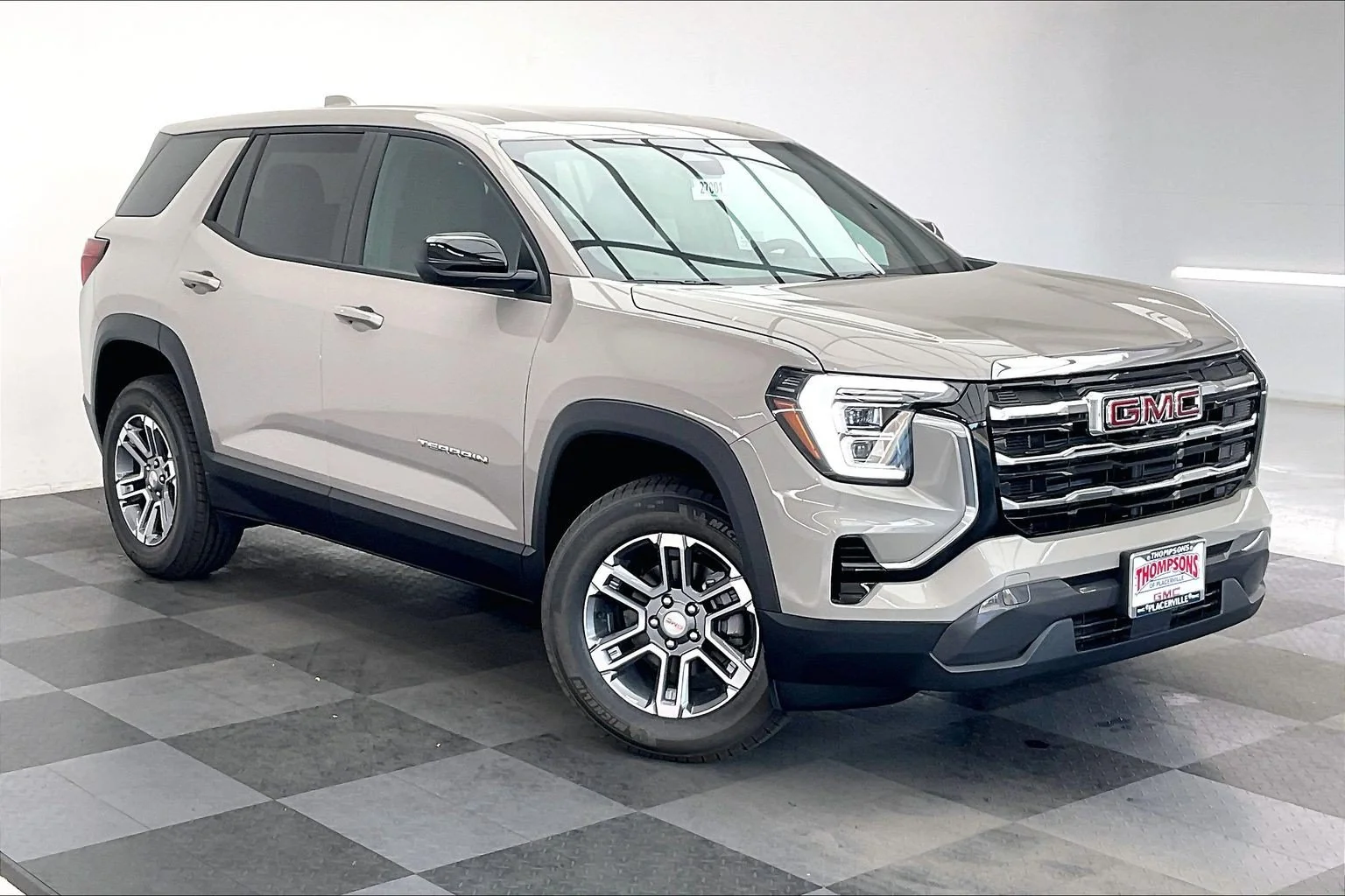 New 2027 Riverstone Metallic GMC AWD Elevation image 1