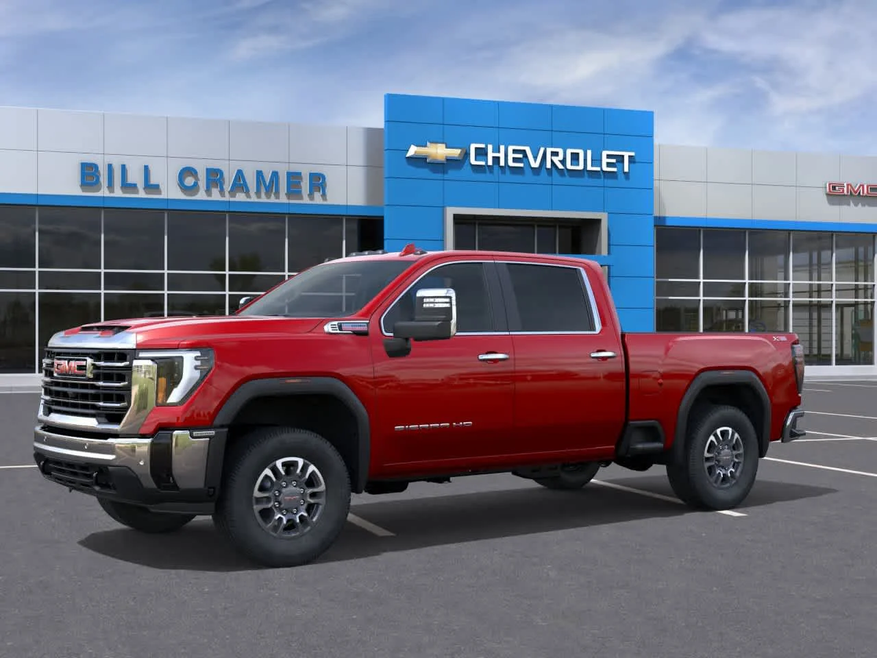 New 2026 Volcanic Red Tintcoat GMC SLT image 17