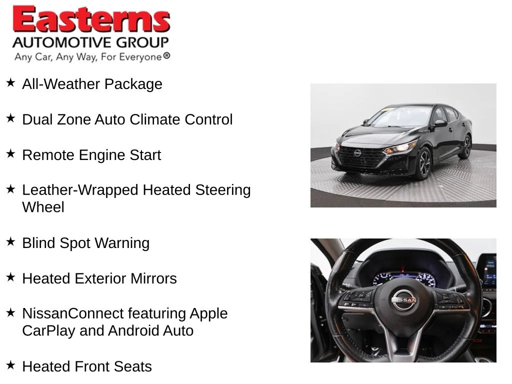 Used 2024 Black Nissan SV image 11