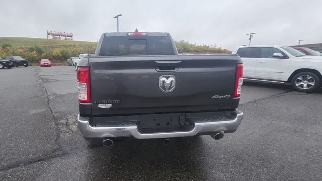 Used 2022 Granite Crystal Metallic Clearcoat Ram Big Horn image 8