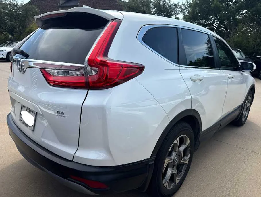 Used 2018 White Diamond Pearl Honda EX image 5