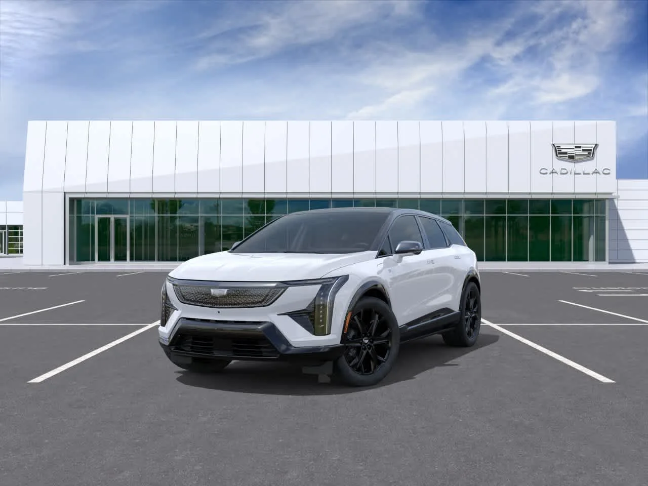 New 2027 Vibrant White Tricoat Cadillac Sport image 8
