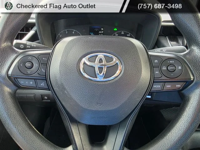Used 2023 Midnight Black Metallic Toyota LE image 11