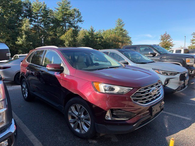 Used 2020 Burgundy Ford Titanium image 3