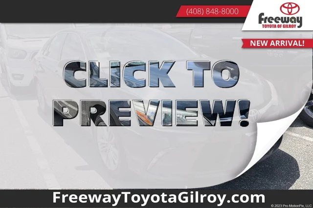 2016 Toyota Camry SE
