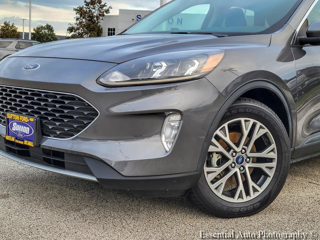 Used 2021 Gray Metallic Ford SEL image 3