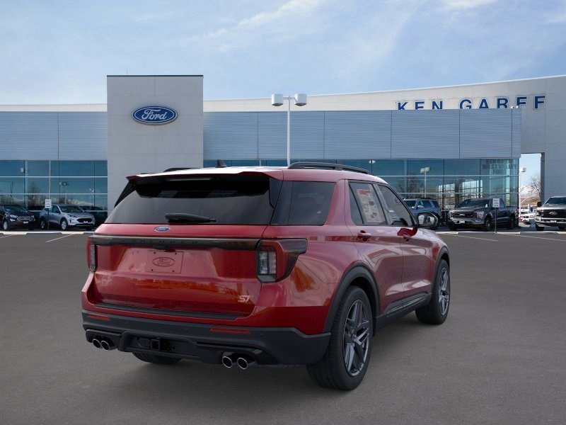 New 2026 Rapid Red Metallic Tinted Clearcoat Ford ST image 9