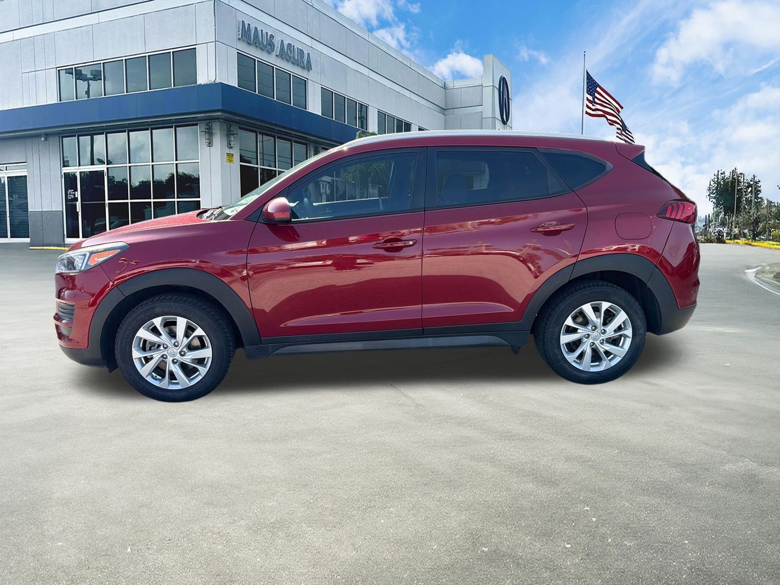 Used 2021 Crimson Hyundai Value image 7