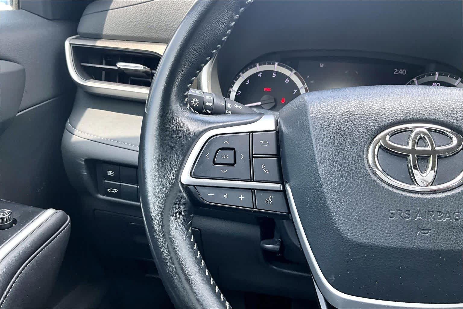 Used 2023 Midnight Black Metallic Toyota XLE image 24