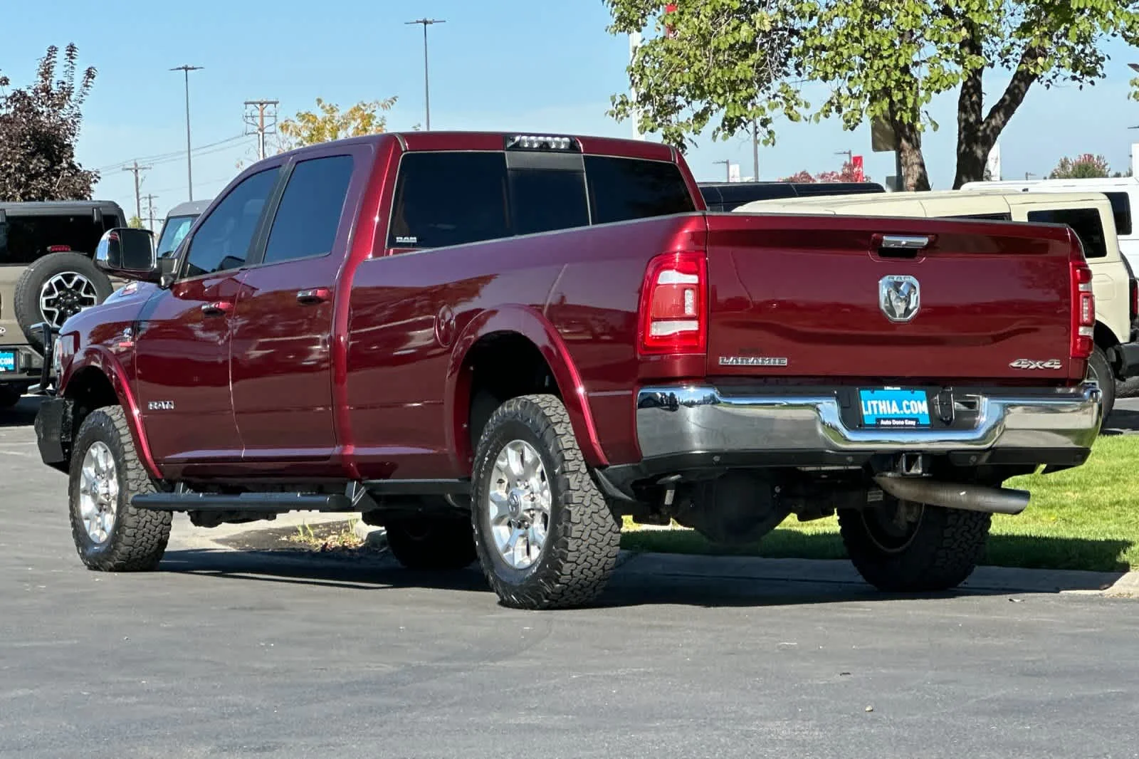 Certified Used 2021 Delmonico Red Pearlcoat Ram Laramie image 6
