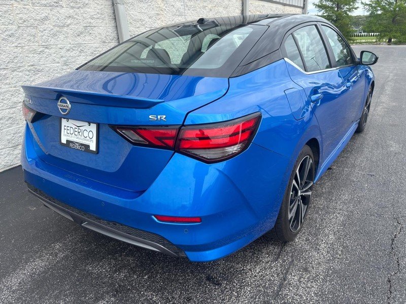 Used 2023 Electric Blue Metallic Nissan SR CVT image 3