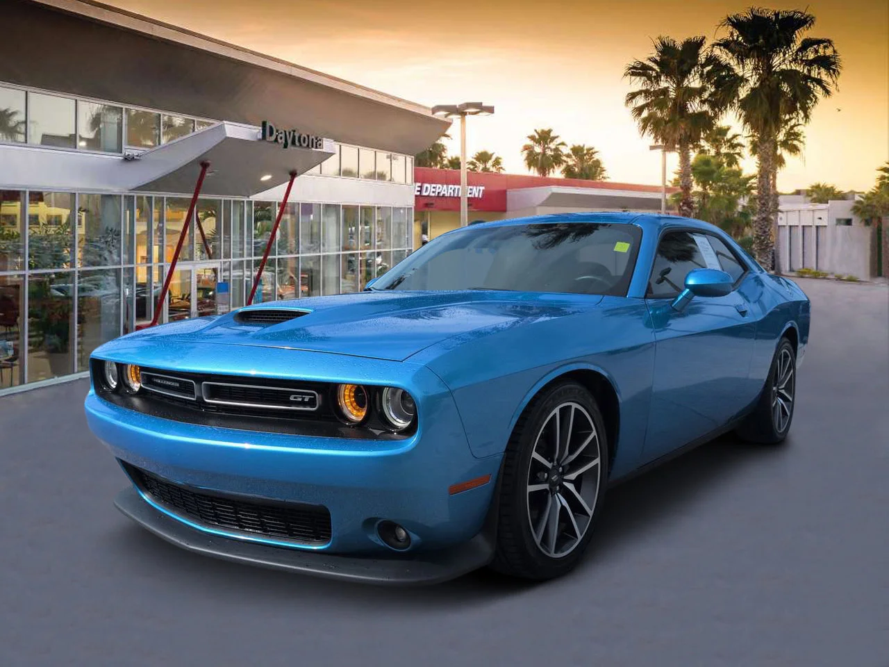 Certified Used 2023 Blue Pearl Dodge GT image 7