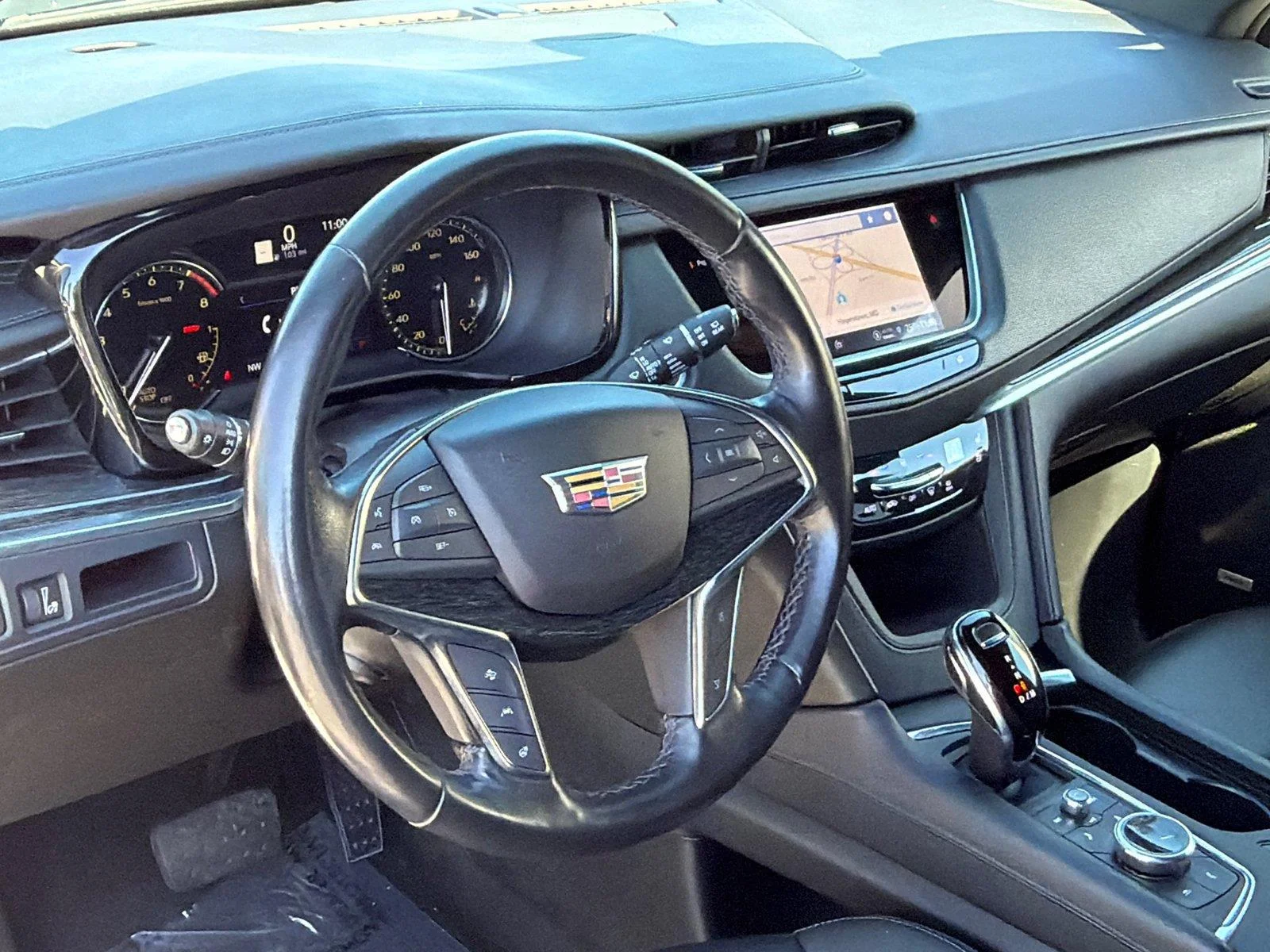 Used 2023 Crystal White Tricoat Cadillac AWD Premium Luxury image 34