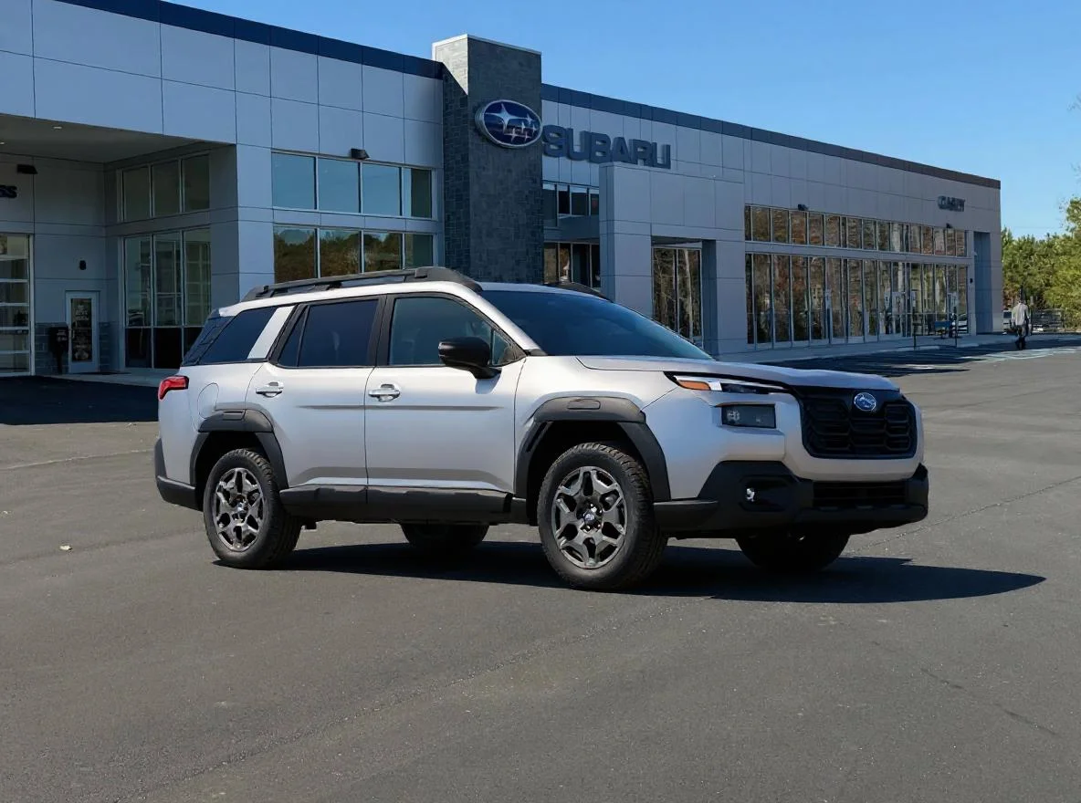 New 2026 White Subaru Premium image 1